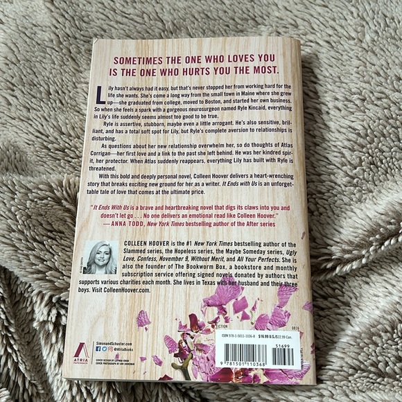 It Ends With Us- Colleen Hoover - Picture 2 of 2